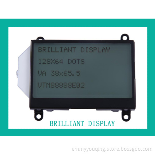 FSTN Transmissive128 X 64 Dots LCD Display Module with RoHS Certification (VTM88888E02)